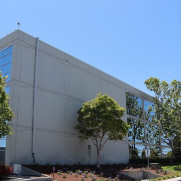 Santa Clara Data Center An unmarked three story building in Santa Clara, California
