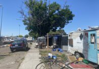 Lived in cars and RVs at a homeless encampment in San Jose, California