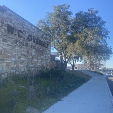 The exterior of a high school in San Jose, California