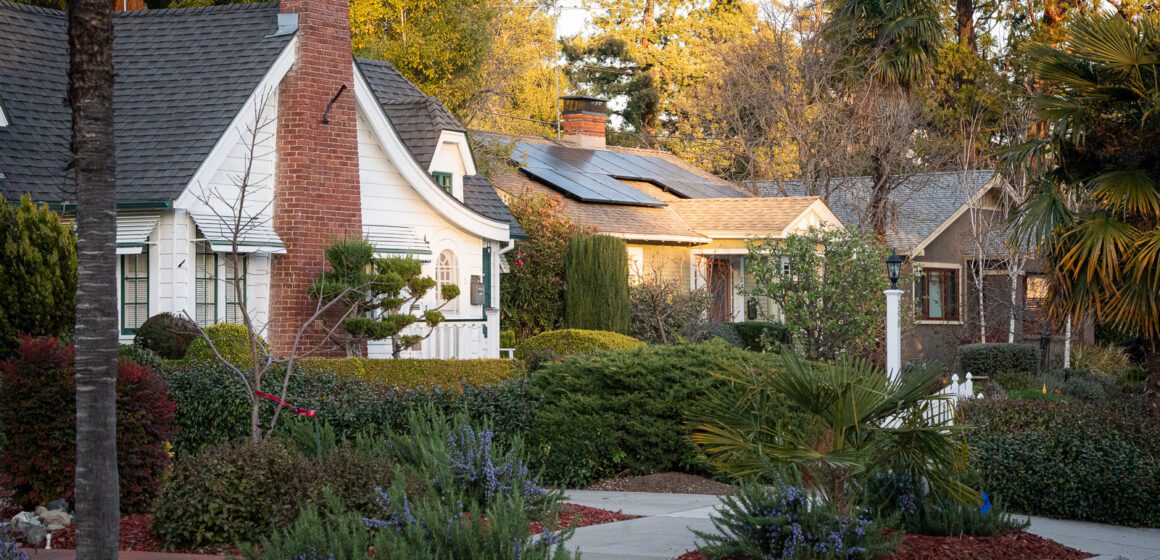 Una casa unifamiliar en Mountain View, California