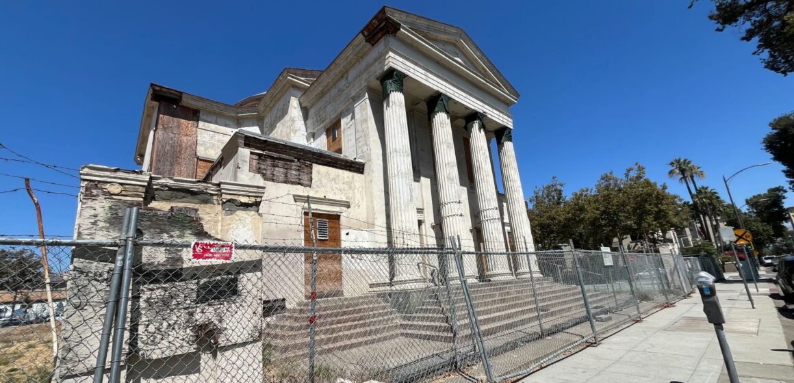 A blighted building in San Jose, California