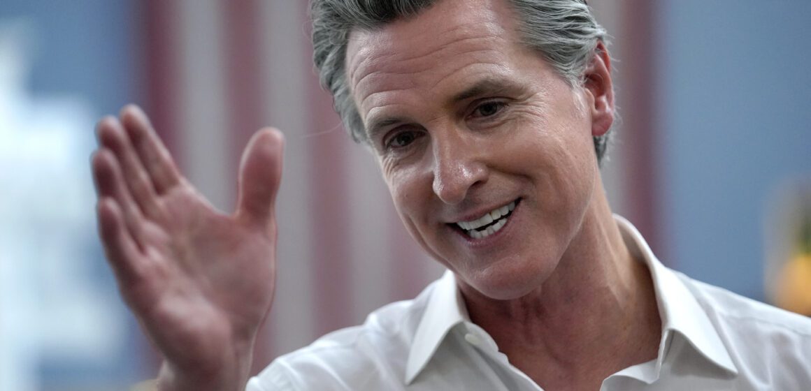 Fired-up Newsom shares his pitch for a Democratic turnaround
