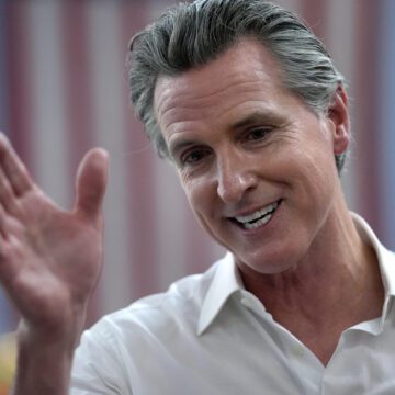 Fired-up Newsom shares his pitch for a Democratic turnaround
