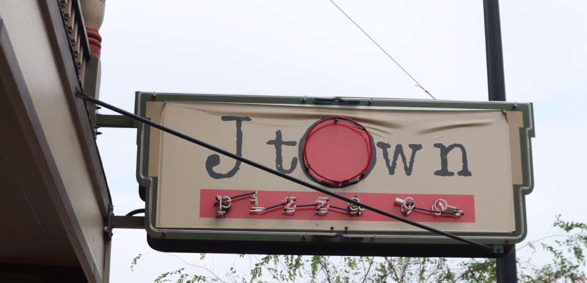 A restaurant sign in the Japantown neighborhood of San Jose, California
