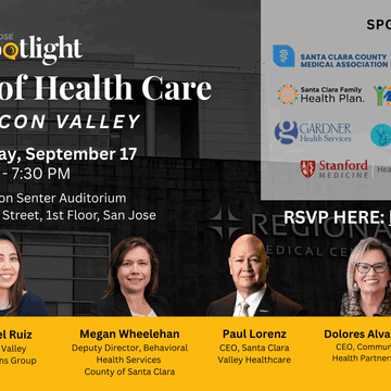 State of Health Care flyer The State of Health Care in Silicon Valley