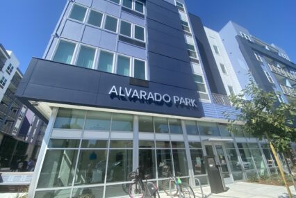 A 5-story apartment building in San Jose, California