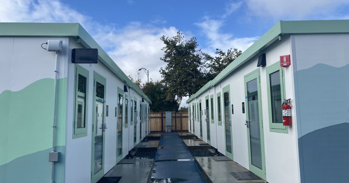 San Jose opens tiny home village on Valley Water land - San Jose Spotlight