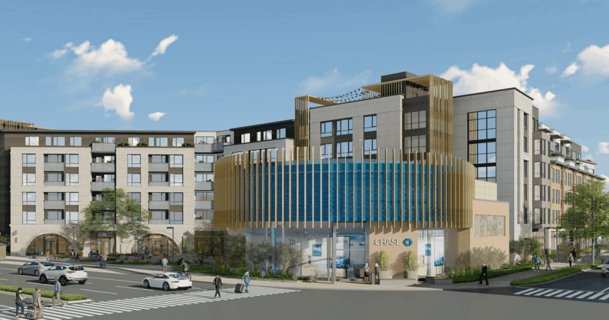 6-story housing approved to replace Mountain View's historic Chase Bank - San Jose Spotlight