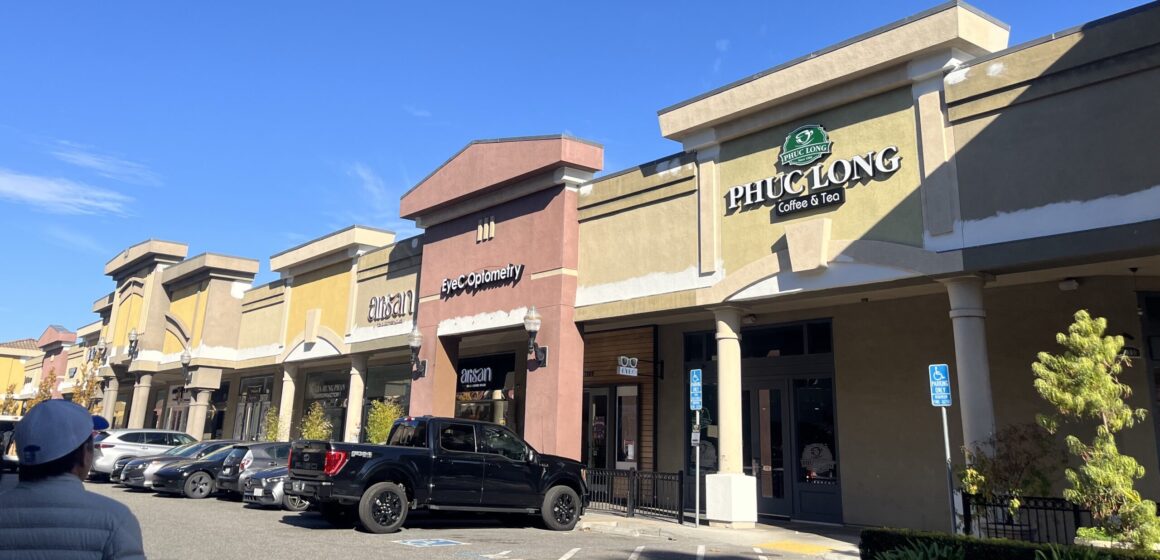 A shopping center known as Vietnam Town in San Jose, California