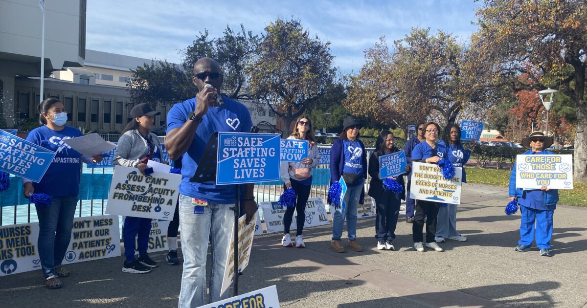 Santa Clara County nurses speak out against staffing shortages - San Jose Spotlight