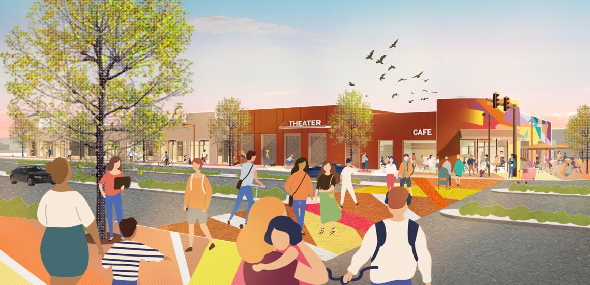 A rendering of a community development project in San Jose, California