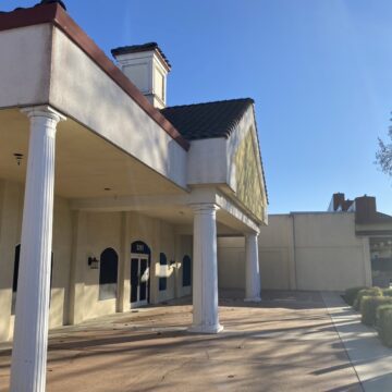 A vacant storefront in San Jose, California