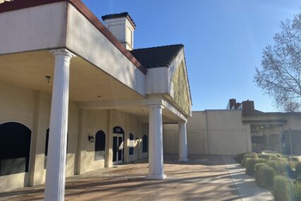 A vacant storefront in San Jose, California