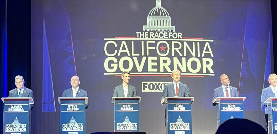 San Jose mayor spars with gubernatorial candidates during debate