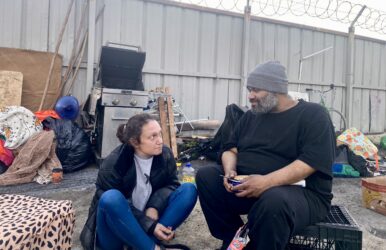 Một cặp vợ chồng vô gia cư ở San Jose