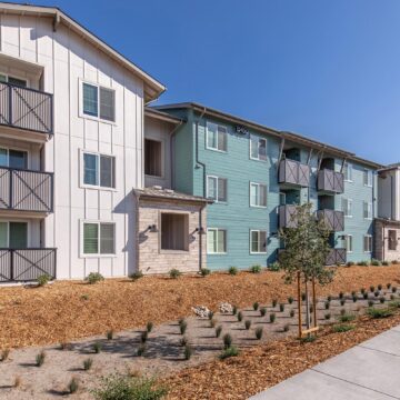 An apartment complex in Morgan Hill, California
