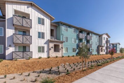 An apartment complex in Morgan Hill, California