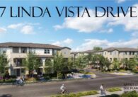 A rendering of a proposed housing development in Cupertino, California