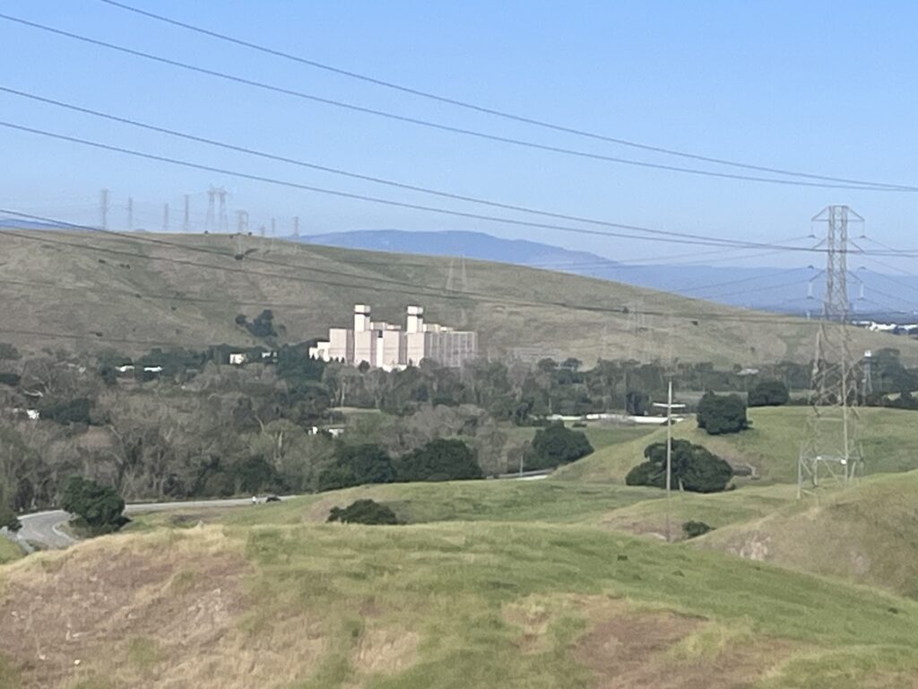 A power substation south of San Jose, California
