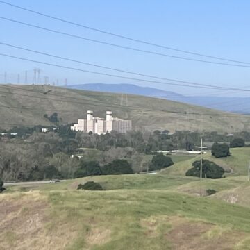 A power substation south of San Jose, California