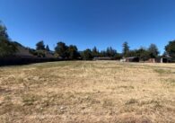 An empty lot that is planned for housing development in Cupertino, California