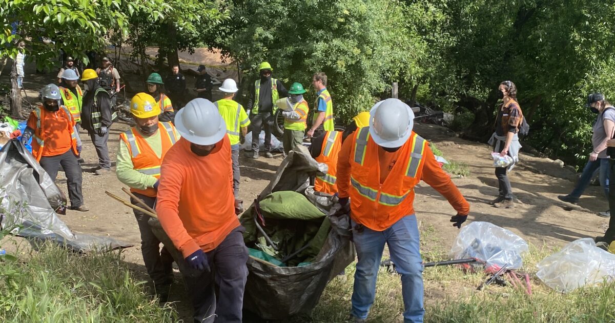 San Jose starts clearing homeless camp known as 'the Jungle' - San Jose Spotlight