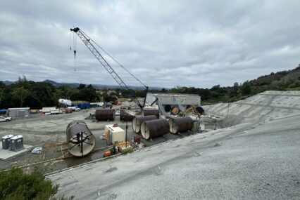 Fact Brief: Is Anderson Dam the largest water reservoir in the county?