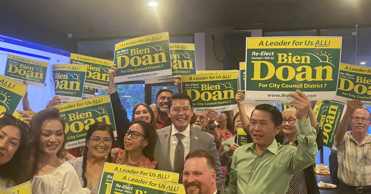 Bien Doan has large lead in the San Jose District 7 city council race