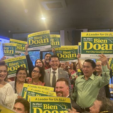 Bien Doan Bien Doan leads in San Jose District 7 council race