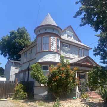 A two-story house in San Jose, California