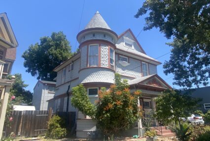 A two-story house in San Jose, California