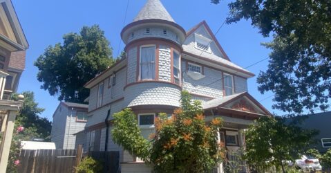 A two-story house in San Jose, California