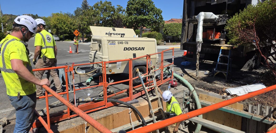 San Jose Water Utility workers working