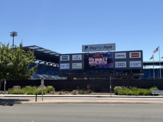 PayPal Park The exterior of a stadium in San Jose, California