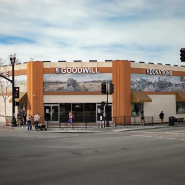 Sunnyvale Goodwill The exterior of a Goodwill location in Sunnyvale, California