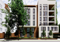 A rendering of a housing development in Palo Alto, California