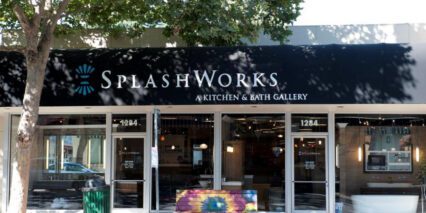 SplashWorks The front of a kitchen and bath store in San Jose, California