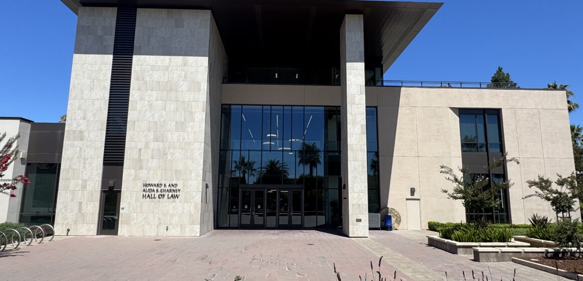 Santa Clara Law School The exterior of a law school building in Santa Clara, CA