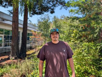 West Valley College NIck Verdni Man under a tree