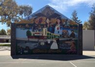 A mural at a park in San Jose, California