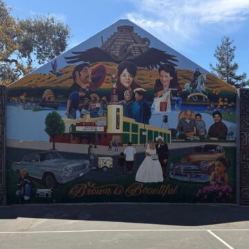 Backesto Park East San Jose-3 A mural at a park in San Jose, California