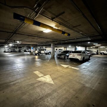Globe Parking Garage A parking garage in San Jose, California