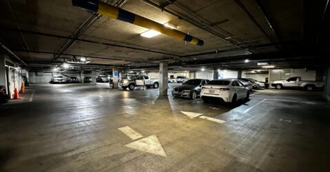 A parking garage in San Jose, California