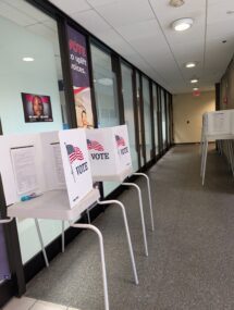 Early Voting Mail Ballots Voting booths in San Jose, California
