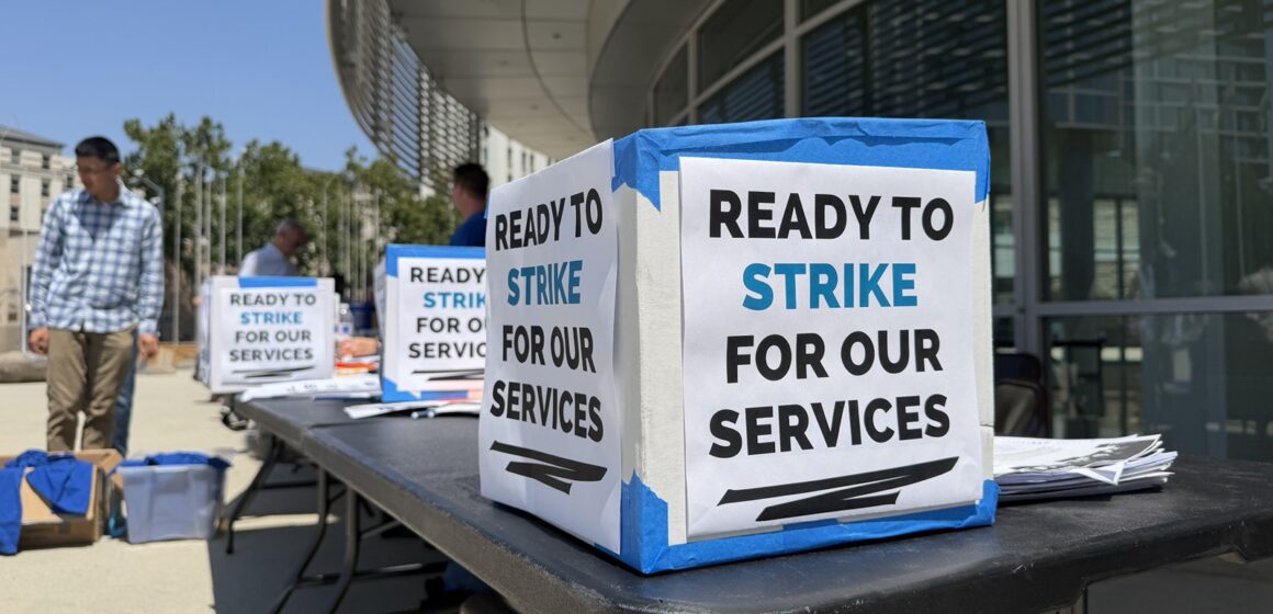 A vote box on a table